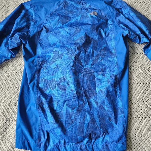 BOYS XL THE NORTH FACE DRYVENT ZIP UP GEOMETRIC JACKET - Picture 4 of 5